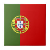 Portugese vlag tegeltje (Voorkant)