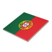 Portugese vlag tegeltje (Zijkant)
