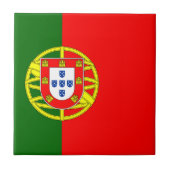Portugese vlag tegeltje (Voorkant)