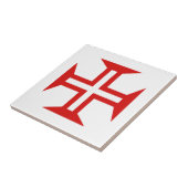 Portugese vlag tegeltje (Zijkant)