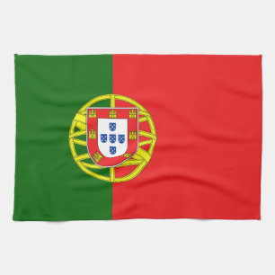 Portugese vlag theedoek