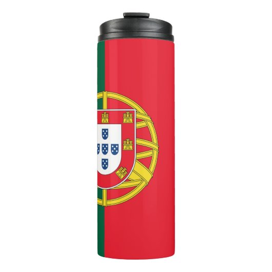 Portugese vlag thermosbeker (Voorkant)