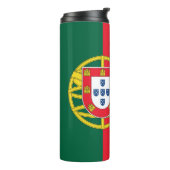 Portugese vlag thermosbeker (Gedraaid links)