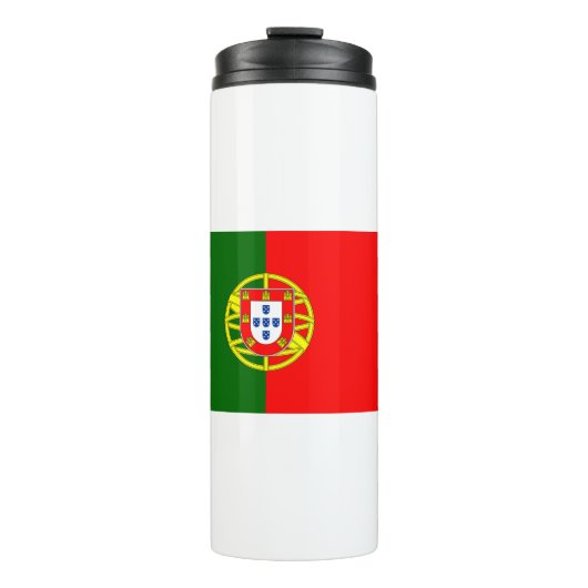 Portugese vlag thermosbeker (Voorkant)