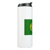 Portugese vlag thermosbeker (Gedraaid links)