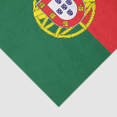 Portugese vlag tissuepapier (Detail)