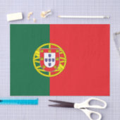 Portugese vlag tissuepapier (Craft)