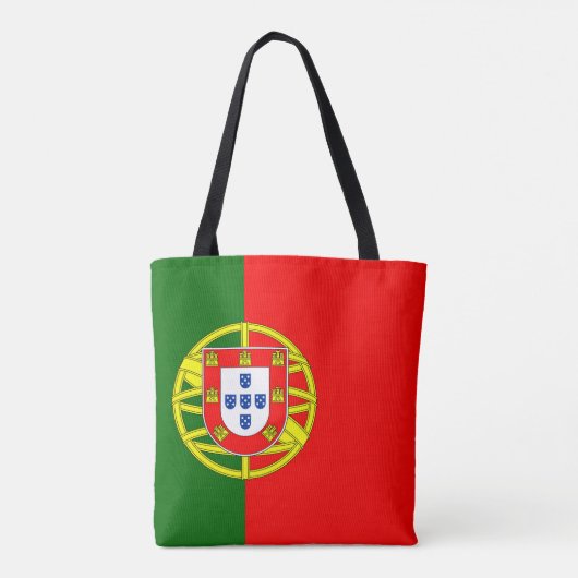 Portugese vlag tote bag (Achterkant)