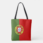 Portugese vlag tote bag (Achterkant)