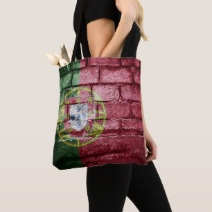 Portugese vlag tote bag