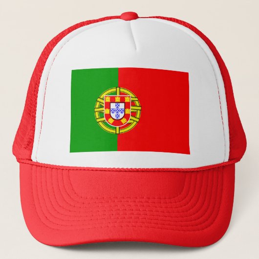 Portugese vlag trucker pet (Voorkant)