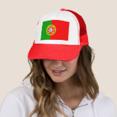 Portugese vlag trucker pet (In situ)