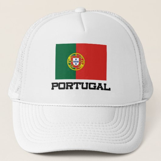 Portugese vlag trucker pet (Voorkant)