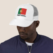 Portugese vlag trucker pet (In situ)