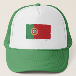 Portugese vlag trucker pet