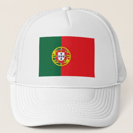 Portugese vlag trucker pet (Voorkant)
