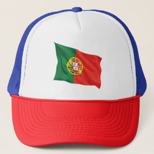 Portugese vlag trucker pet