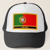 Portugese vlag trucker pet (Voorkant)