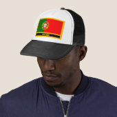 Portugese vlag trucker pet (In situ)
