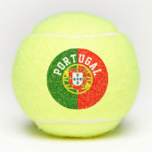 Portugese vlag van het Portugese model kan Tennisballen (Voorkant)