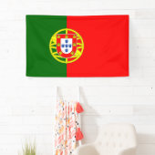 Portugese vlag Vinylbanner, 3' x 5' Spandoek (Insitu)