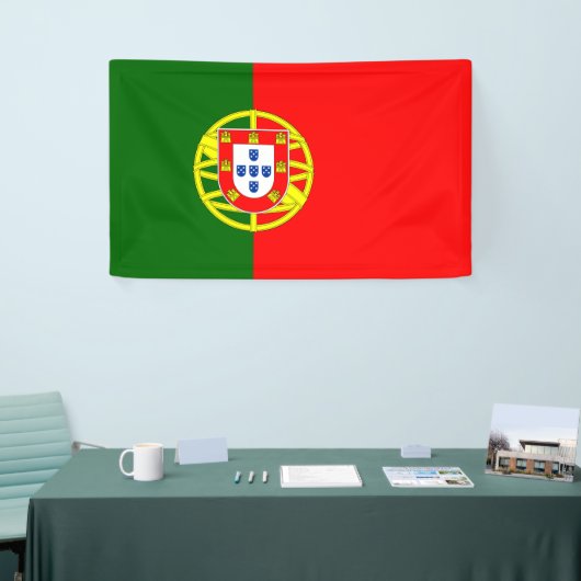 Portugese vlag Vinylbanner, 3' x 5' Spandoek (Beurs)
