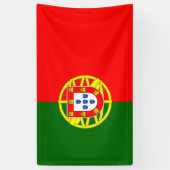 Portugese vlag Vinylbanner, 3' x 5' Spandoek (Verticaal)