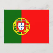 Portugese vlag, Vlag van Portugal Briefkaart (Voorkant)