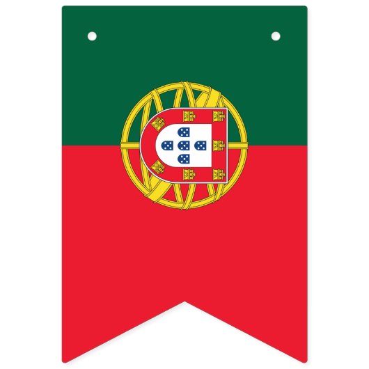 Portugese vlag vlaggetjes (Tweede vlag)