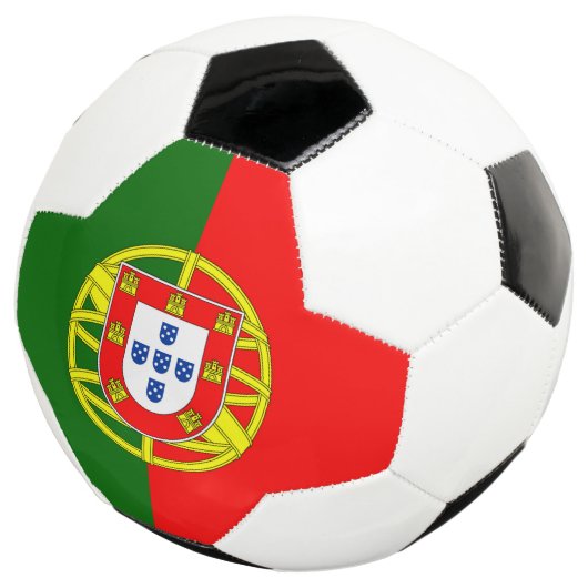 Portugese vlag voetbal (Drie kwart)