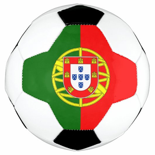 Portugese vlag voetbal (Voorkant)