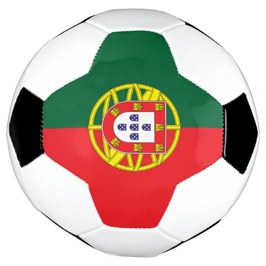 Portugese vlag voetbal (Gedraaid)