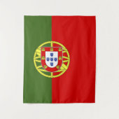 Portugese vlag wandkleed (Voorkant)