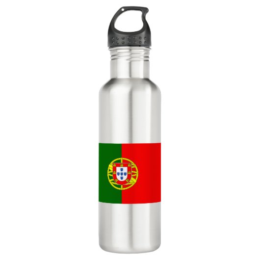 Portugese vlag waterfles  (Voorkant)