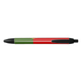 Portugese vlag zwarte inkt pen (Achterkant)