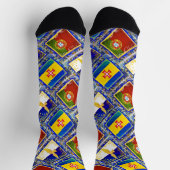 Portugese vlaggen sokken (Top)