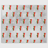 Portugese vlaggenkaart cadeaupapier (Vlak)