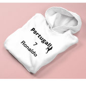 Portugese Voetbal Speler aanpasbaar Hoodie