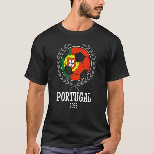 Portugese voetbaldag 2022: Sport T-shirt (Voorkant)