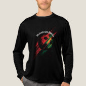 Portugese voetbalelftal Tri-Blend shirt (Voorkant volledig)