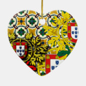 Portugese volks kunst keramisch ornament (Achterkant)