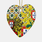 Portugese volks kunst keramisch ornament (Links)