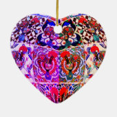 Portugese volks kunst keramisch ornament (Achterkant)
