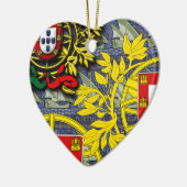 Portugese volks kunst keramisch ornament (Links)