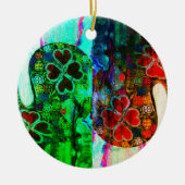 Portugese volks kunst keramisch ornament (Voorkant)