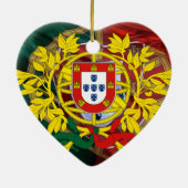 Portugese volks kunst keramisch ornament (Achterkant)