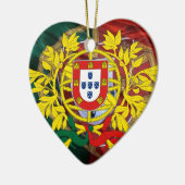 Portugese volks kunst keramisch ornament (Links)