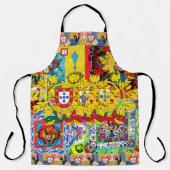 Portugese volks kunst schort (Voorkant)