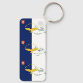 Portugese volks kunst sleutelhanger (Achterkant)