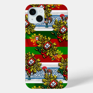 Portugese volkskunst iPhone 15 mini hoesje